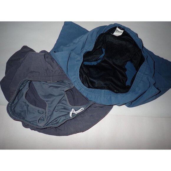 Lot Vintage Patagonia Mens M Swim Shorts Lined Blue Gray Nylon Gorpcore Trail - Picture 11 of 11